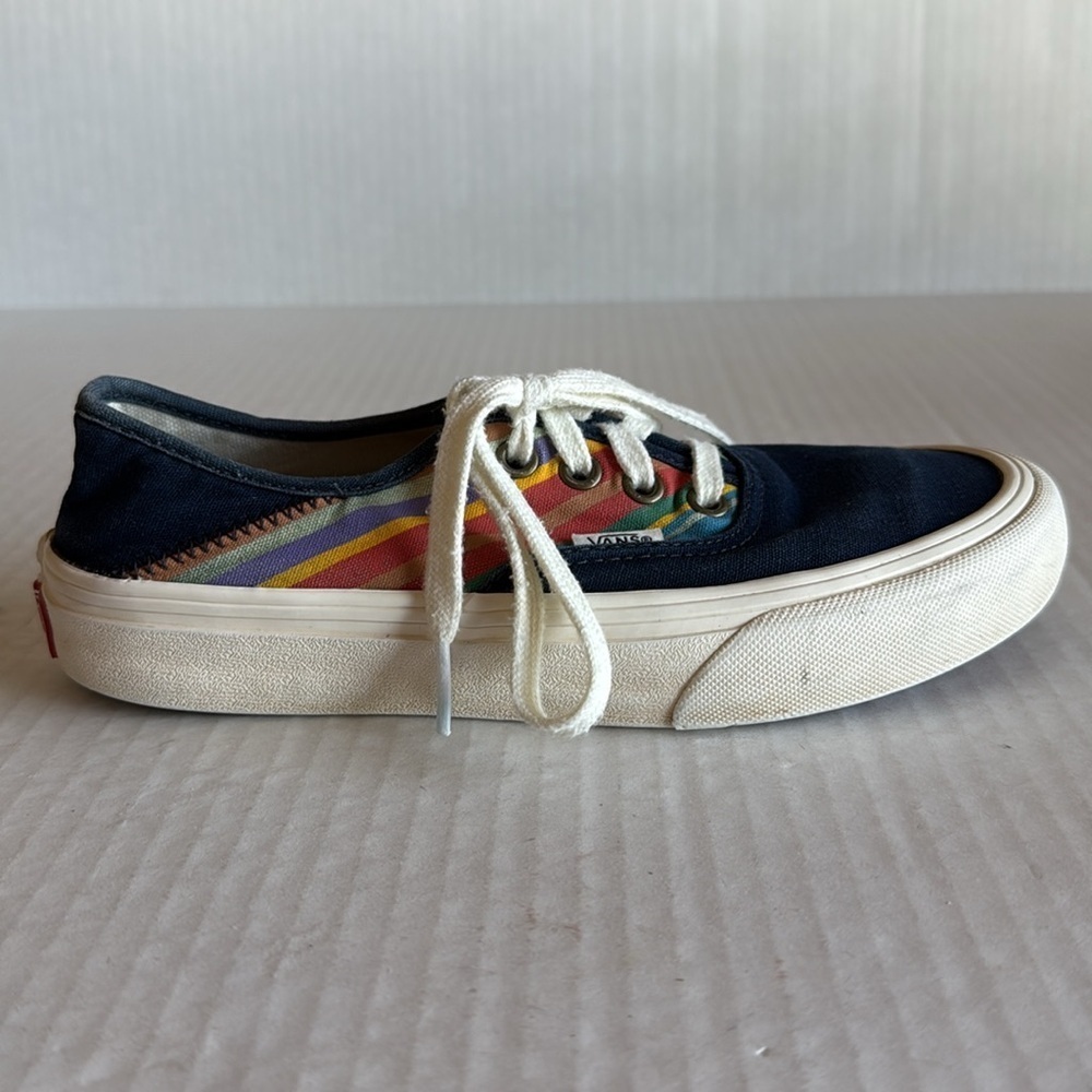 Vans Authentic Retro Stripe Lace Up Sneakers - Picture 8 of 13